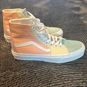 Pastel High-Top Sneakers